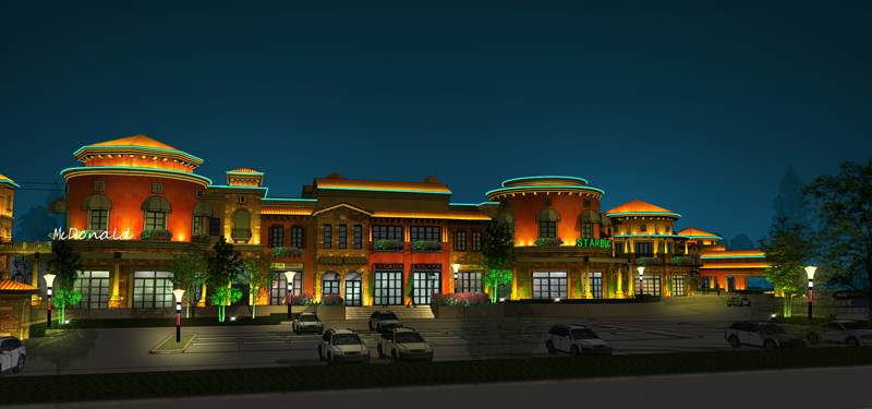 學校照明設(shè)計效果圖