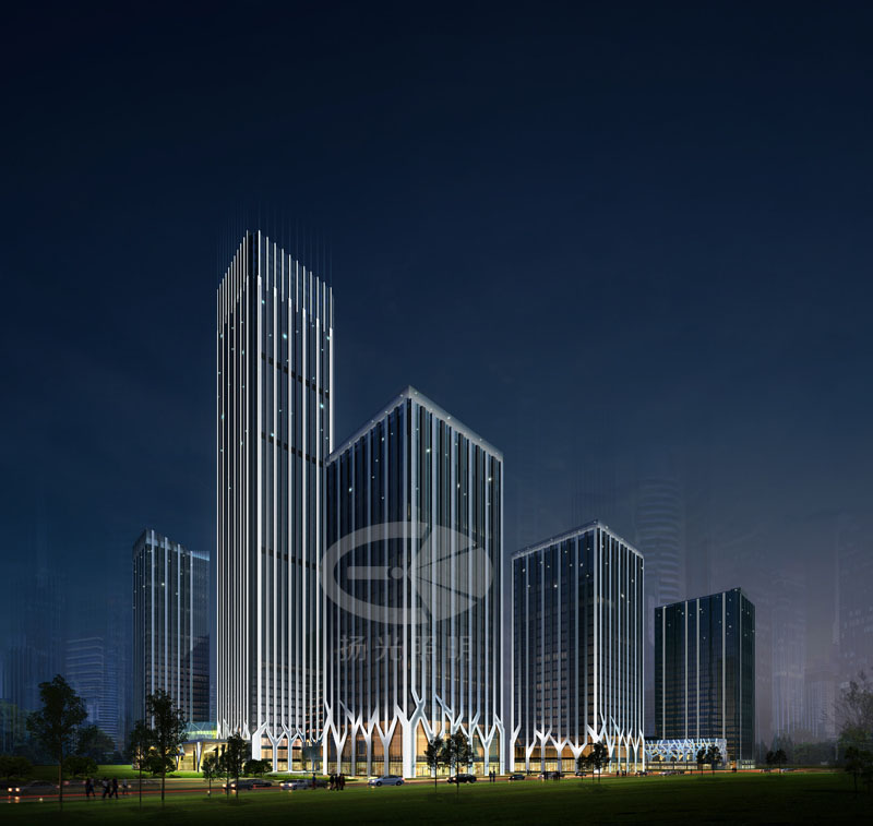 大廈燈光設(shè)計效果圖