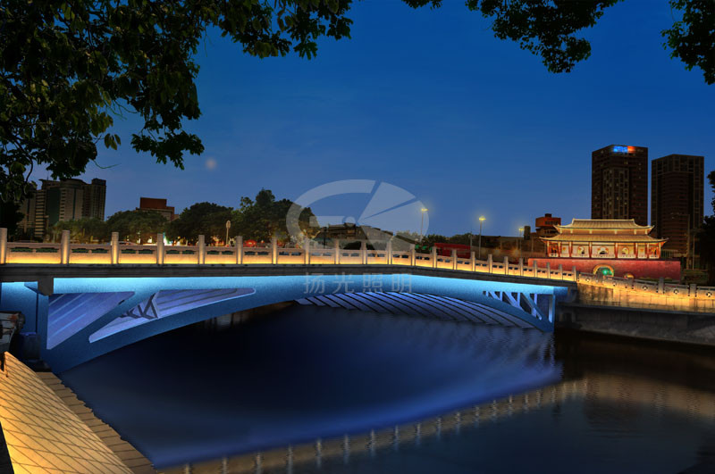 沿江景觀照明設(shè)計效果圖