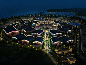 海南?；◢u影視基地戶外照明工程